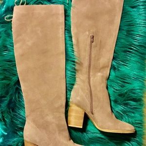 STEVE MADDEN  Sharna Knee High Suede Boots